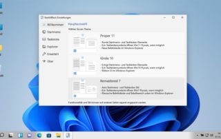 Windows 11 Taskleiste, Startmenü und Kontextmenüs wiederherstellen
