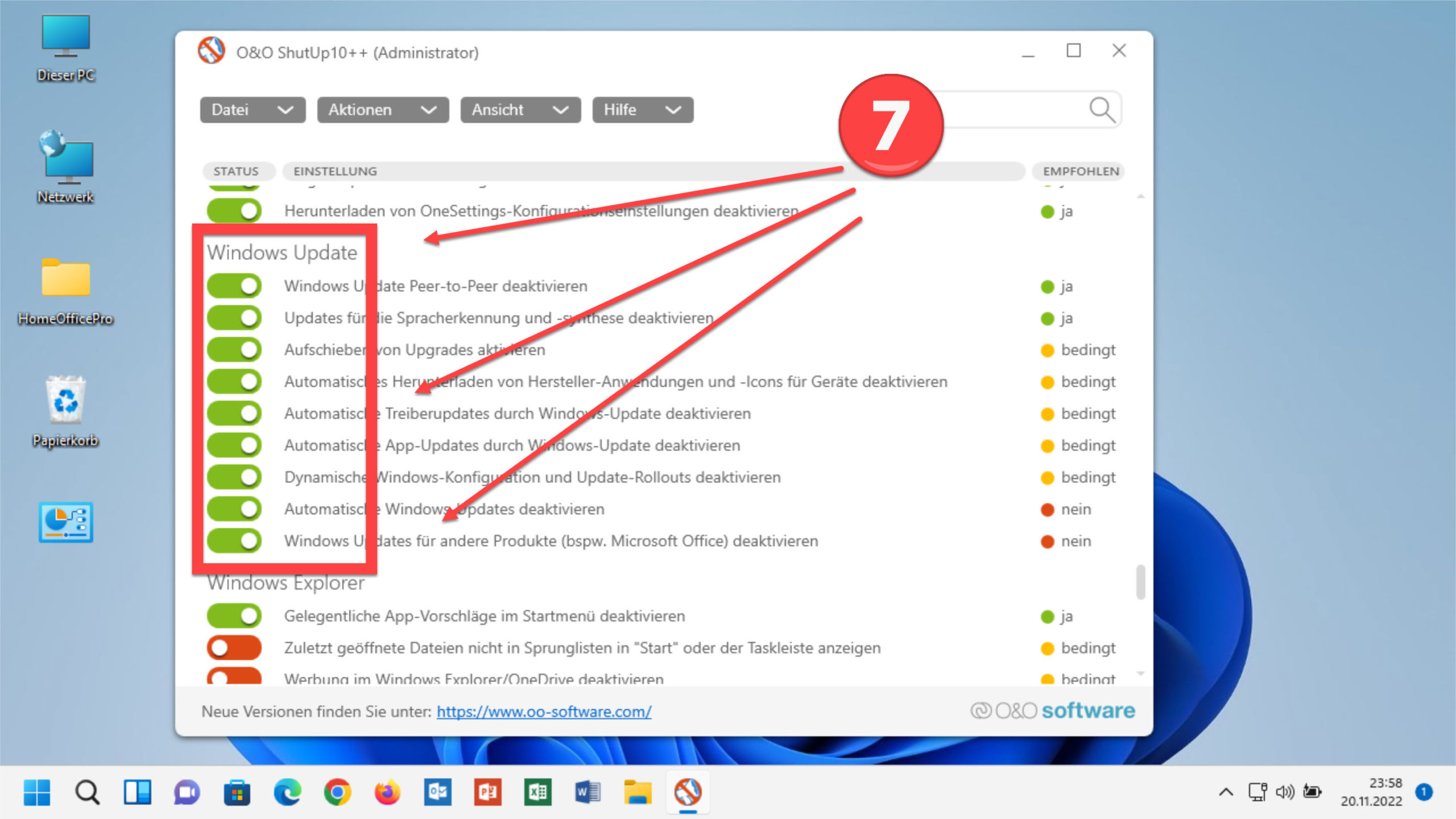Windows Updates deaktivieren