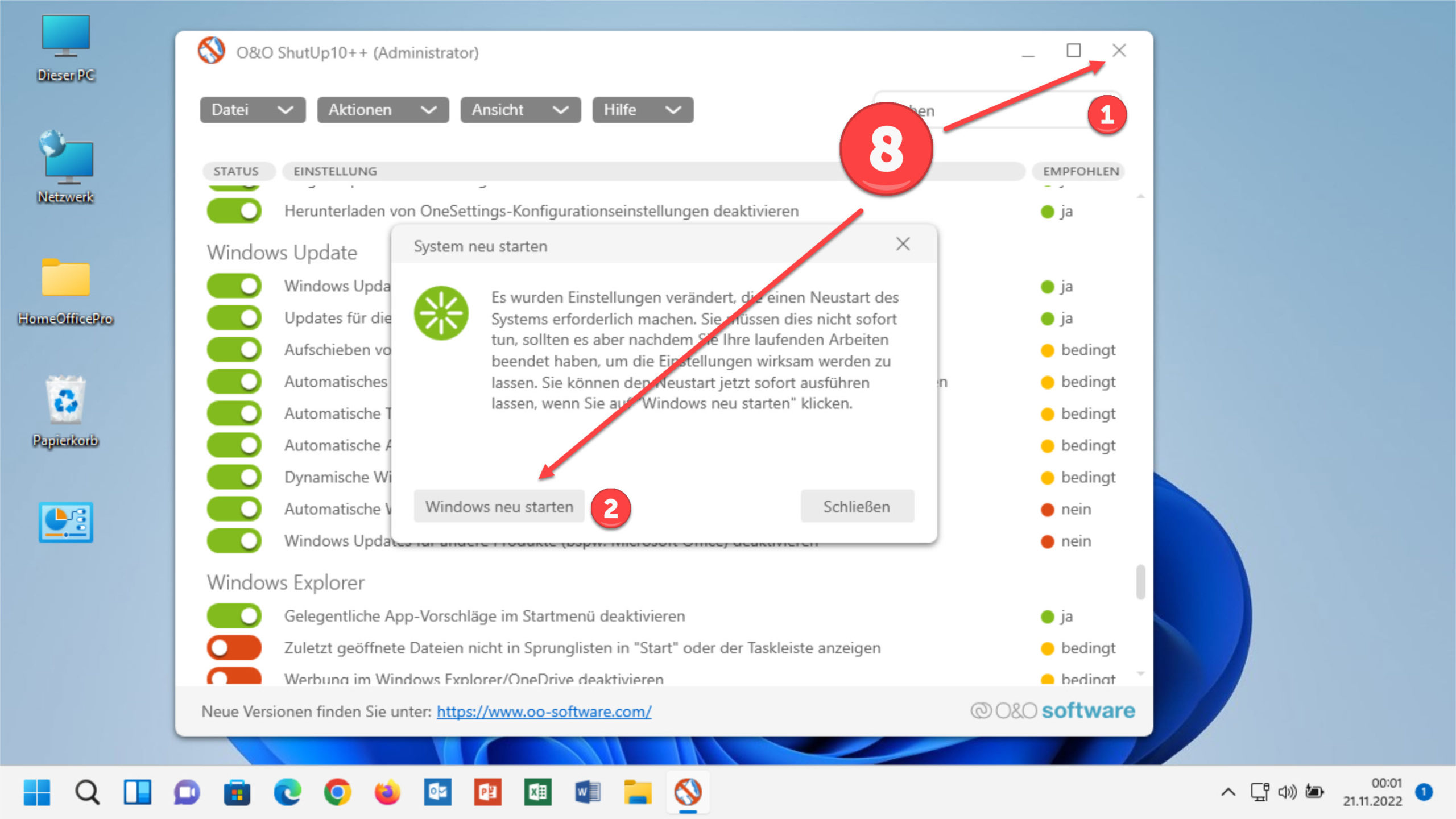 Windows Updates deaktivieren